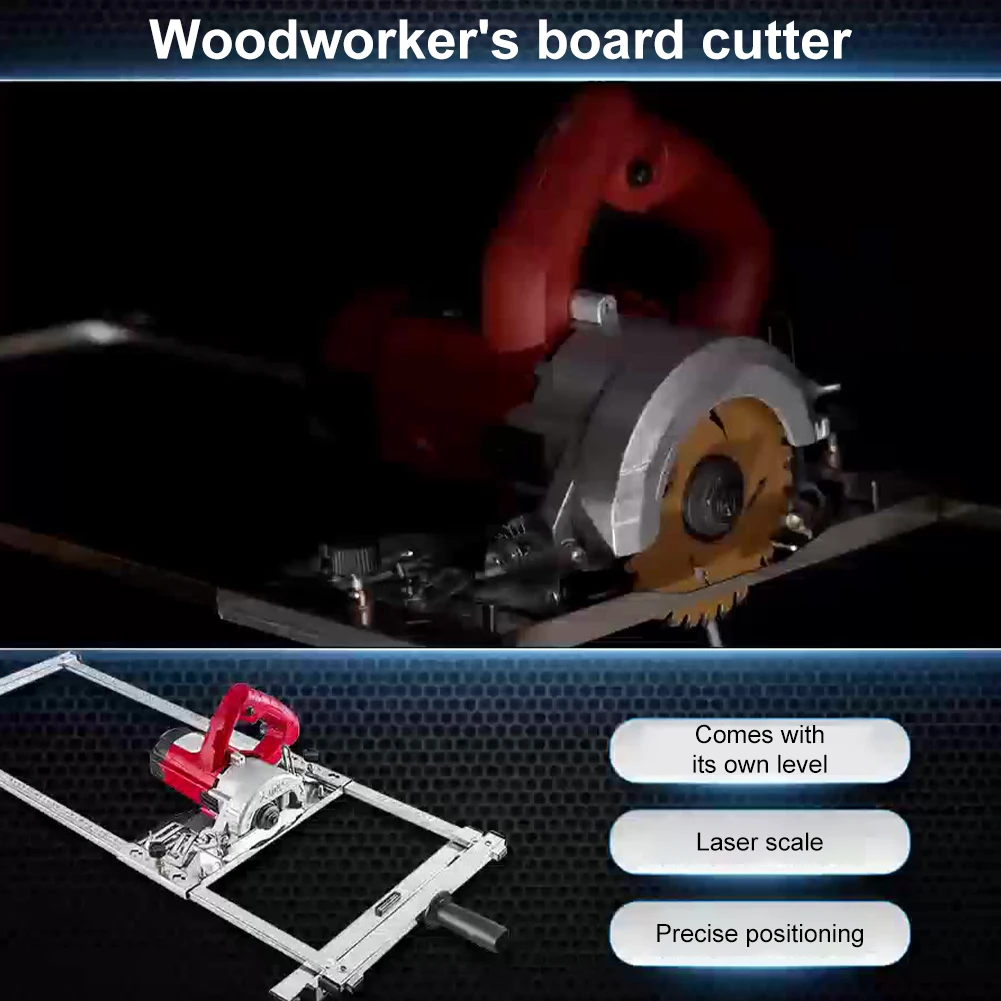 

Woodworking Board Cutter Electric Circular Saw Holder Milling Quick Positioning Backing Board Cutting Board Woodworking Tools