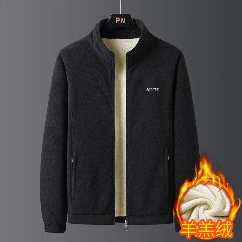 

Hot Selling Lamb Fleece Hoodie for Men in Autumn and Winter, with Added Fleece and Thickened Fleece, Loose and Casual Men's Flee