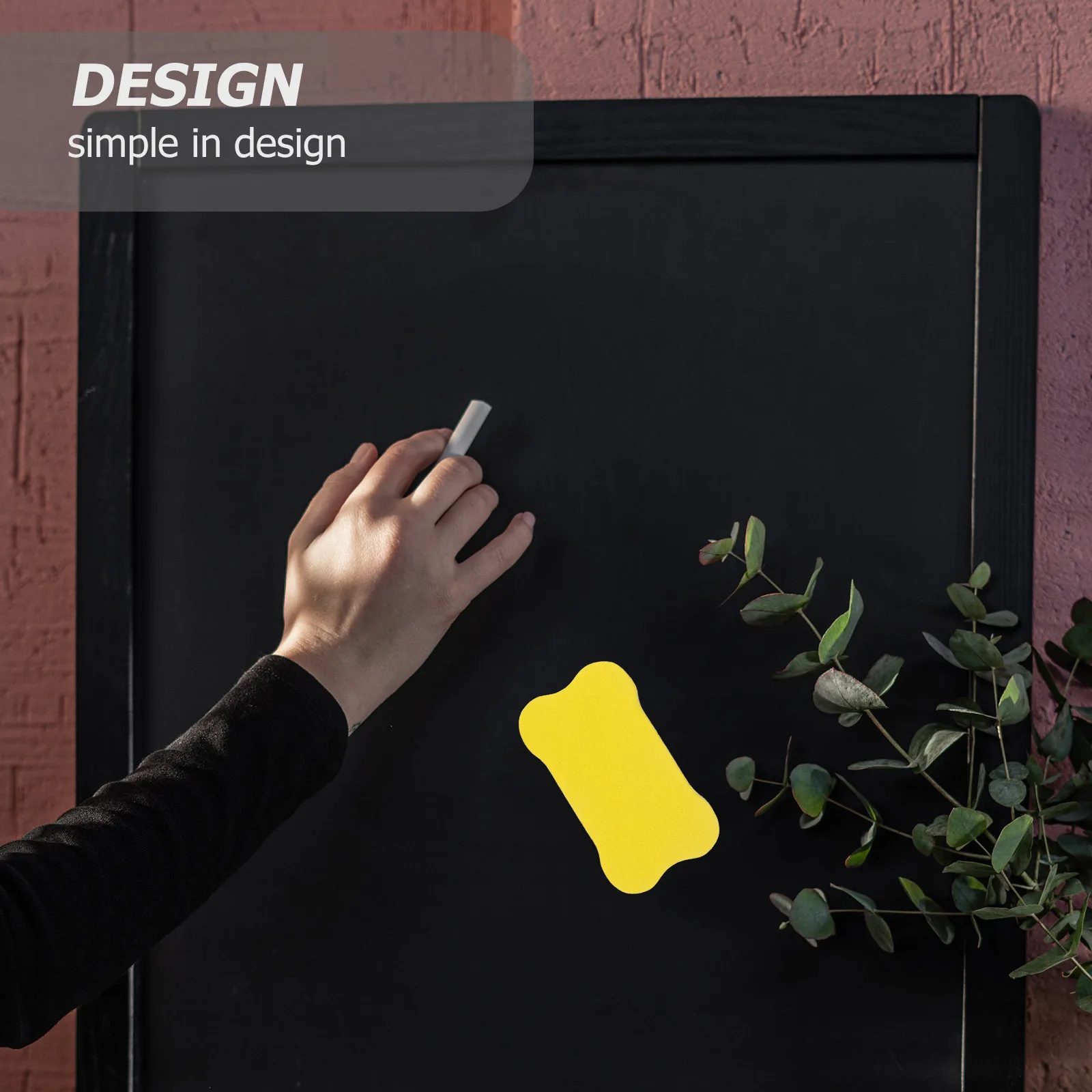 

24pcs Blackboard Erasers EVA Magnetic Whiteboard Classroom Accessories Dry Erase Teacher Gift Smooth Surface Portable