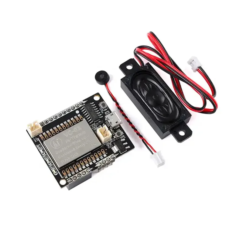 VC-02 AI Intelligent Network-free Pure Offline Voice Development Board Recognition English Voice Control Module