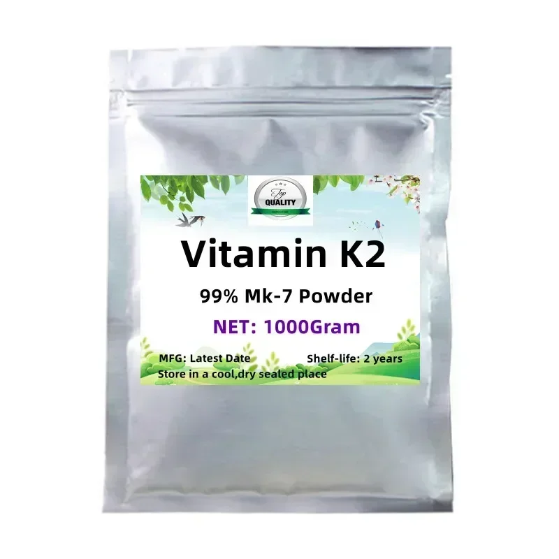 50-1000g 99% VitaminK2 Mk-7, VK2, Free Shipping