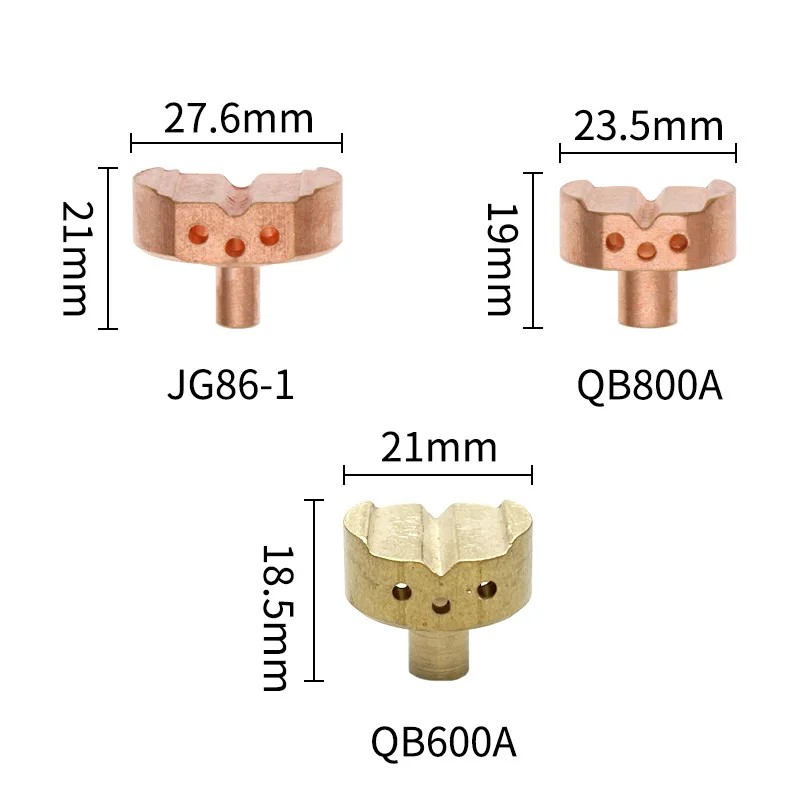 2pcs Qbfemale/800 Jg86-1 Pistolet De Rabot À Air Buse De Rabot À Air Pince Carbone plus récent Pince Pur Cuivre Pince Buse