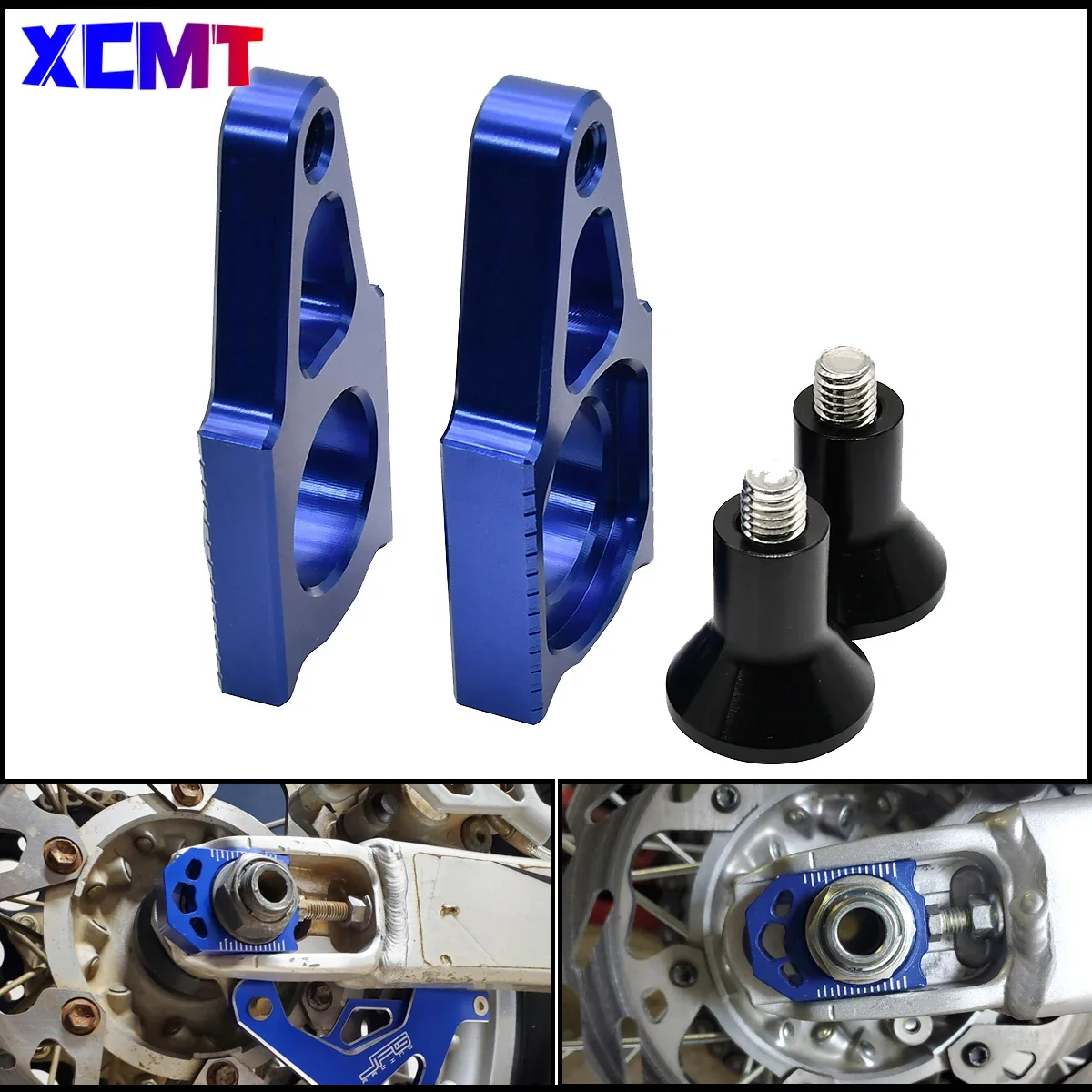 

CNC Rear Chain Adjuster Axle Block For YAMAHA YZ250F YZ450F YZ125 YZ250 YZ250X YZ250FX WR250F WR450F WR250R WR250X 2002-2022