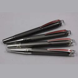 Luxury MB Monte Ballpoint Pen Roller Ball Pen Speed Metal Balck Grey Ball Point Pens Stationery Gift ink pen