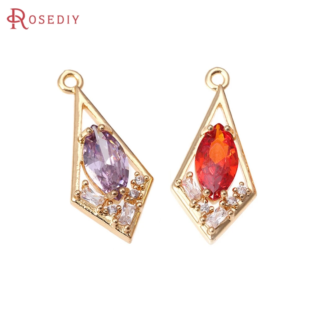 6PCS 18K Gold Color… - image