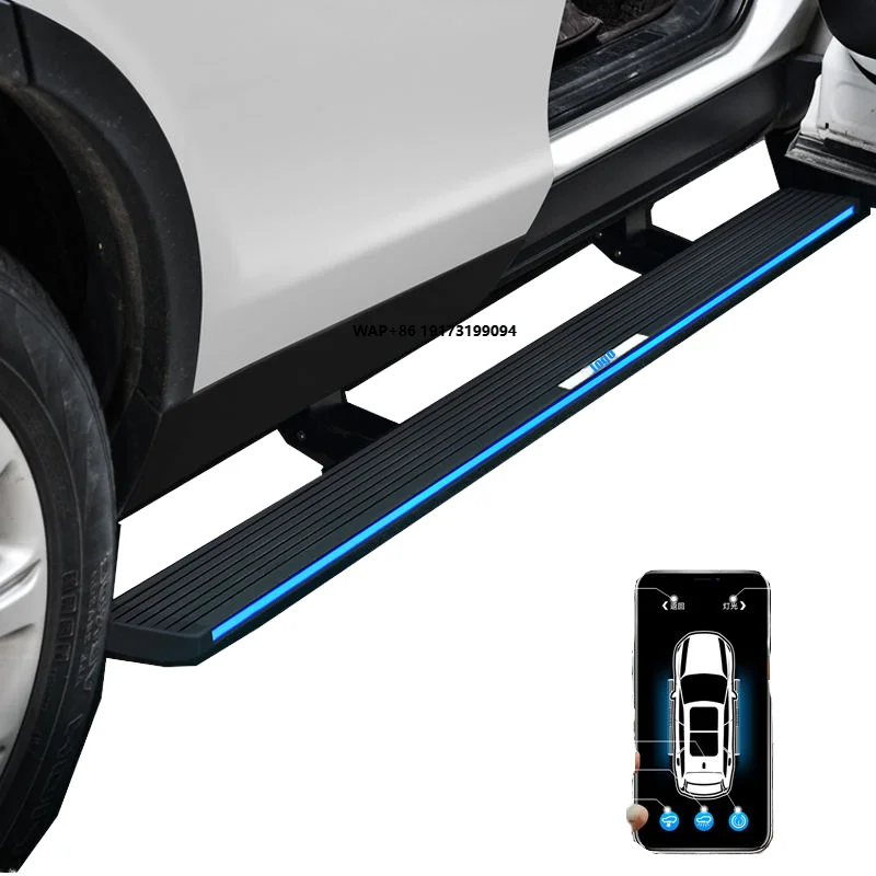 

Expandable Side Pedals Aluminum Folding Pedals for GMC Sierra Pickup Trucks Electric Vehicle Running Boards