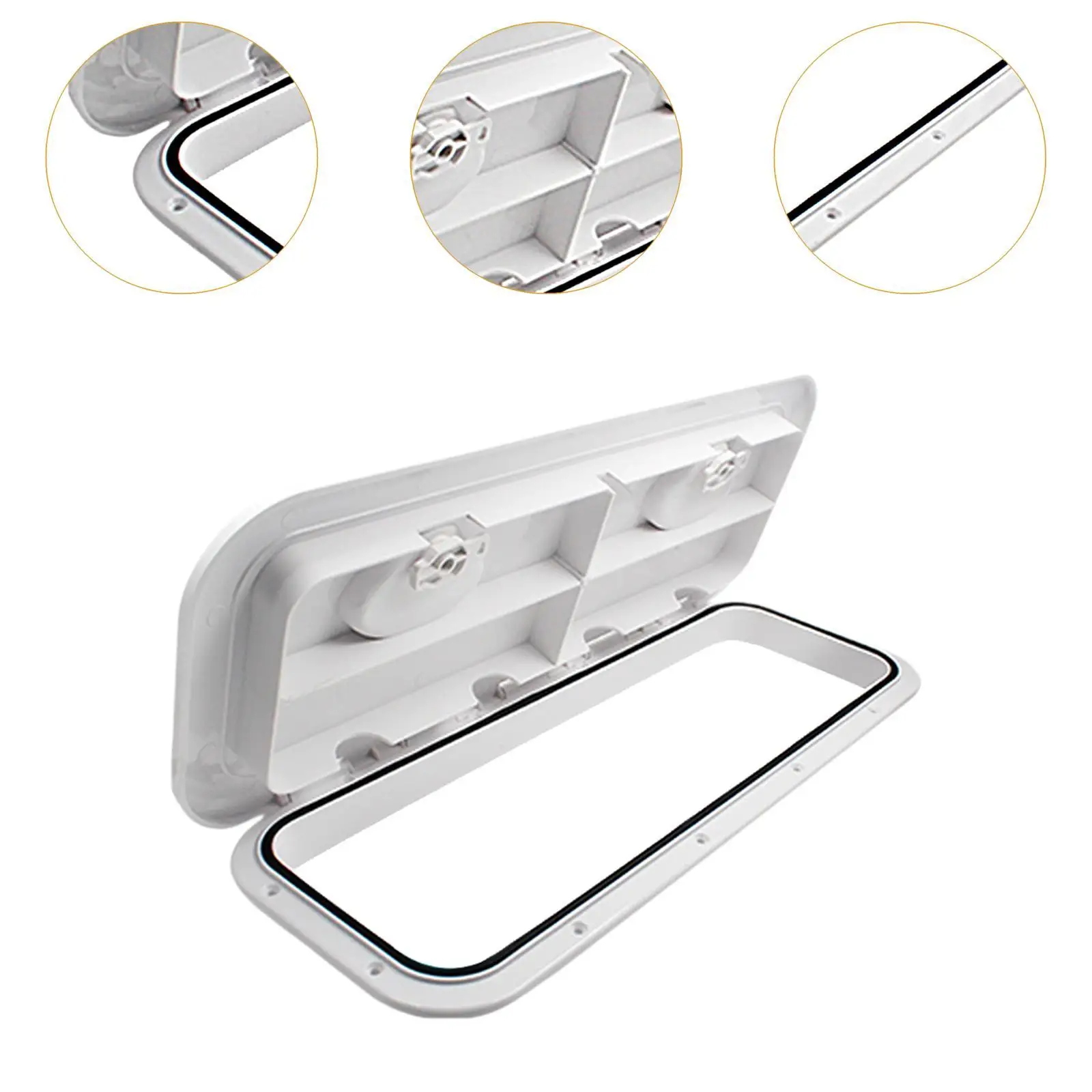 Pokrywa włazu dostępu do pokładu łodzi morskiej Wygodny montaż pokrywy kontroli włazu