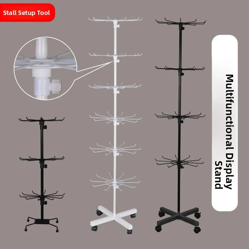 multi-layer-rotating-floor-standing-sock-hat-display-rack-jewelry-accessory-scarf-storage-organizer-home-utility-by-ctd