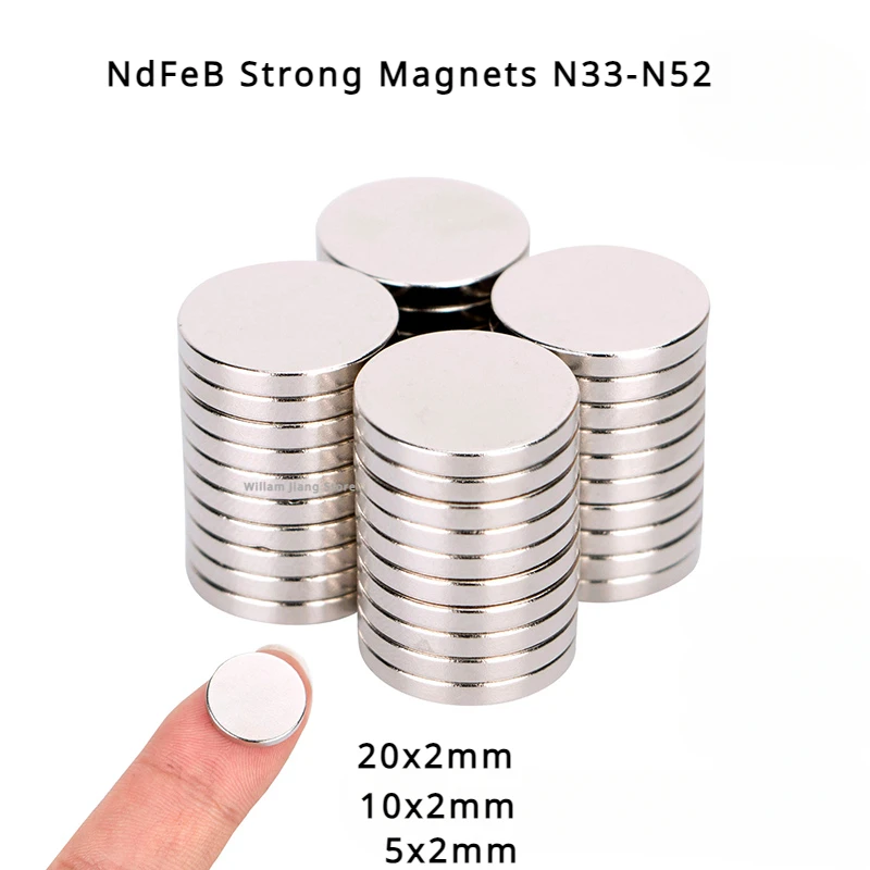 Super Strong Magnet N52 Neodymium Magnet for Refrigerator Aimant Super Ima Magnit Rare Earth Magnet Magneat Magnetti DIY Magnets