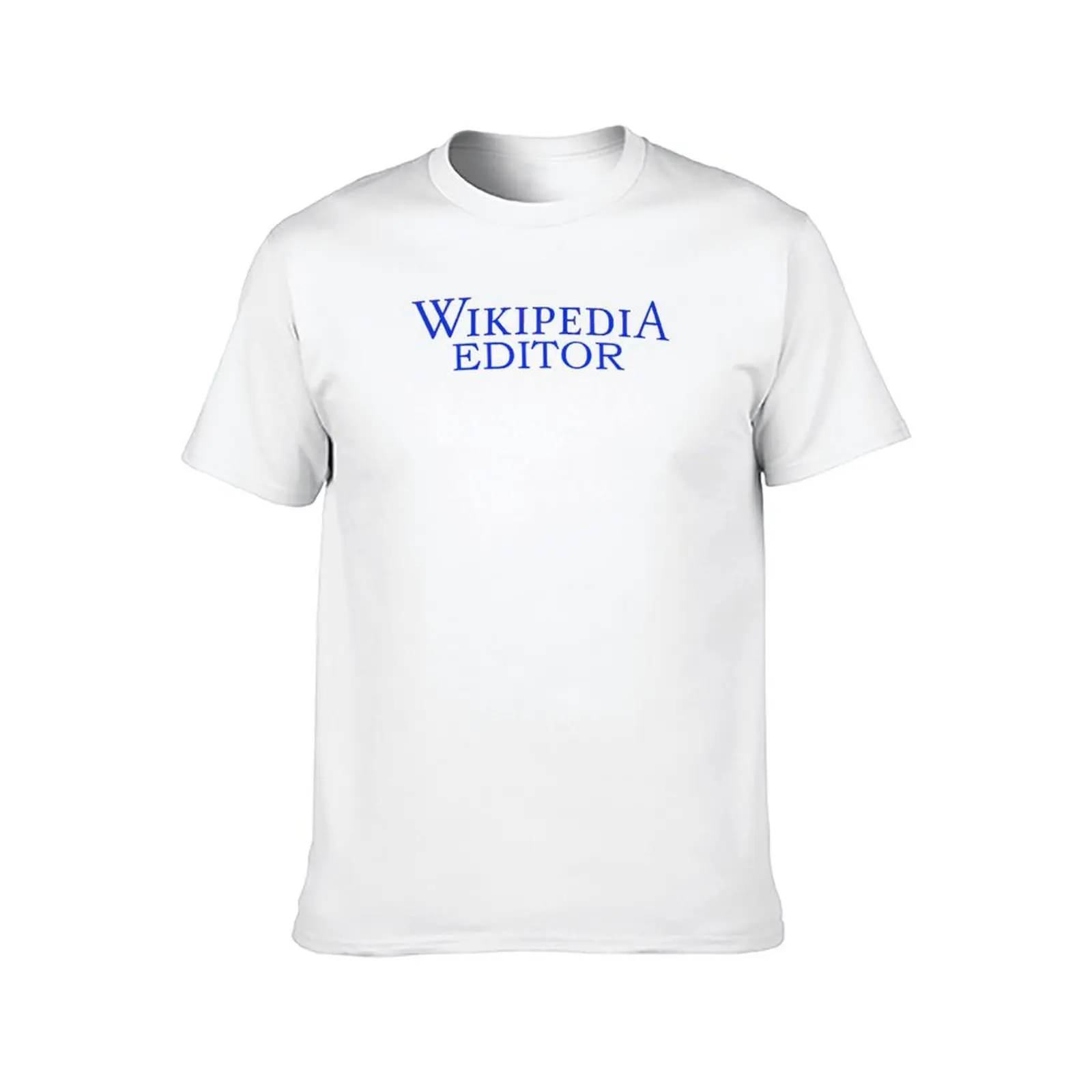 تي شيرت محرر ويكيبيكا تي شيرت رجالي كاجوال تي شيرت رجالي