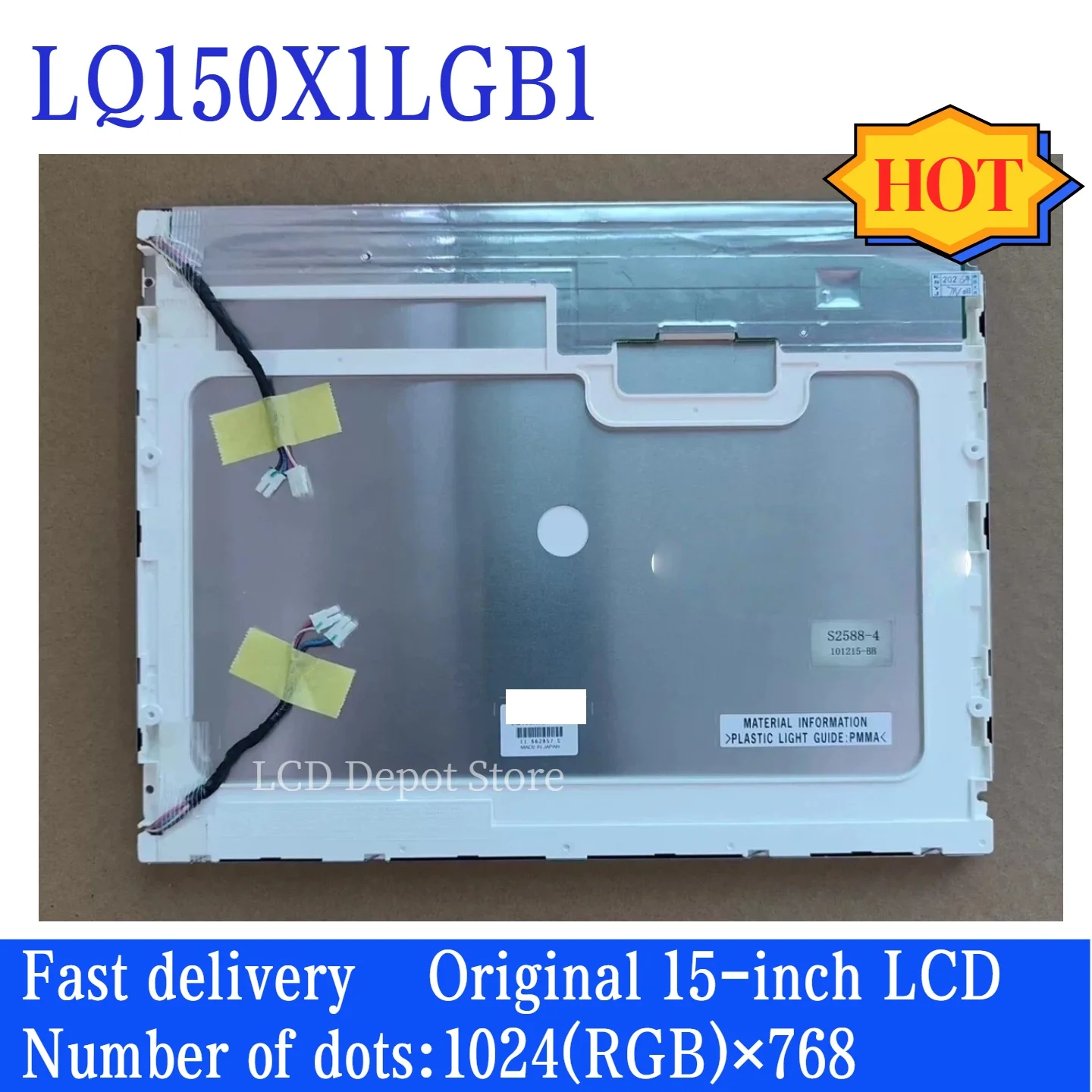 Brand new original 15 inch LQ150X1LW72 LQ150X1LGB1 LCD display module