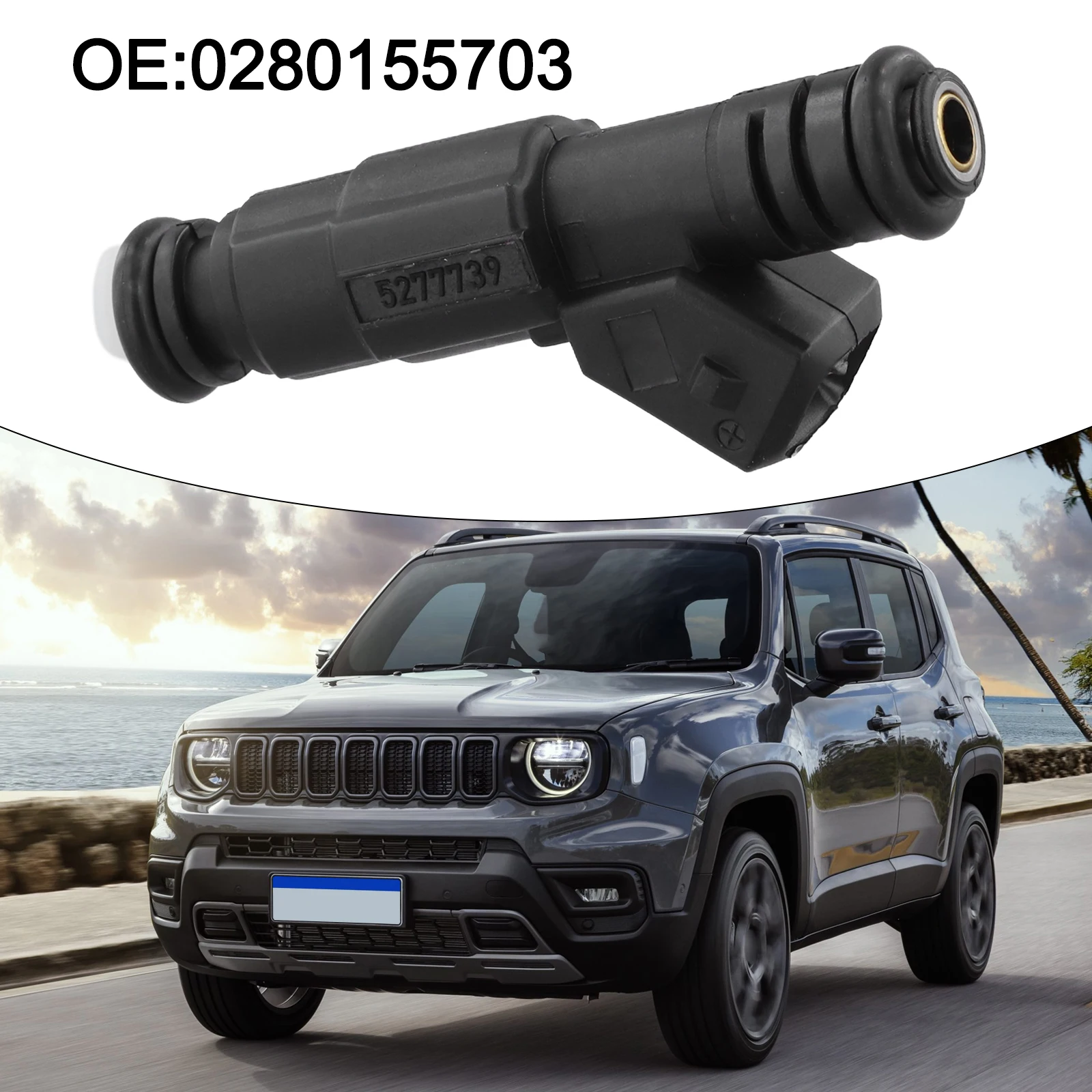 Vehicle Upgrades Fuel Injector Nozzle 8*5*3 Accurate Fuel Spray Pattern Improved Engine Performance For Chevrolet