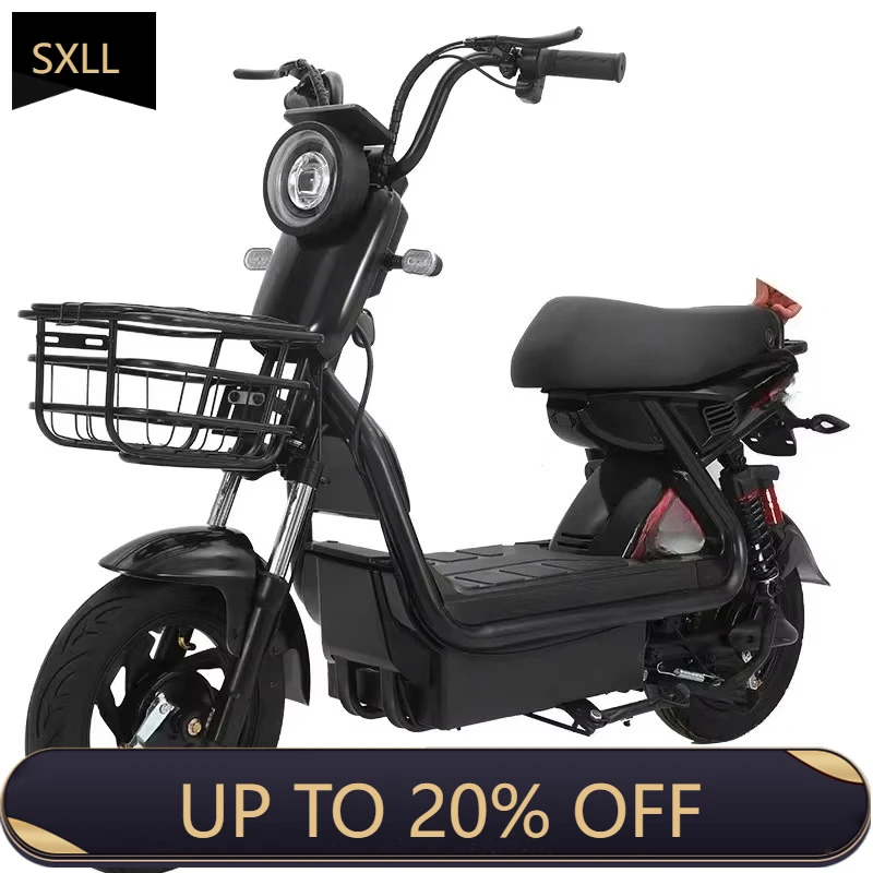 

Электровелосипед SXLL, горячая распродажа, на заказ от производителя, 48В20А, красный, черный, классический, для городской езды, удобный