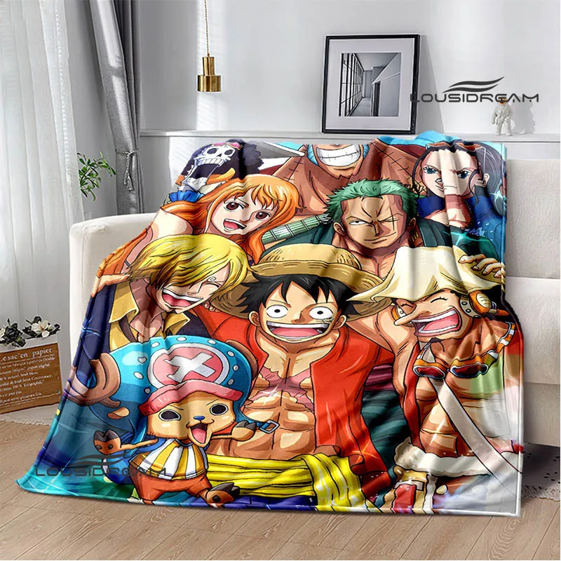 

One P-Piece cartoon printed blanket picnic blanket Warm Flannel blankets Soft and comfortable blanket bed linings Birthday Gift