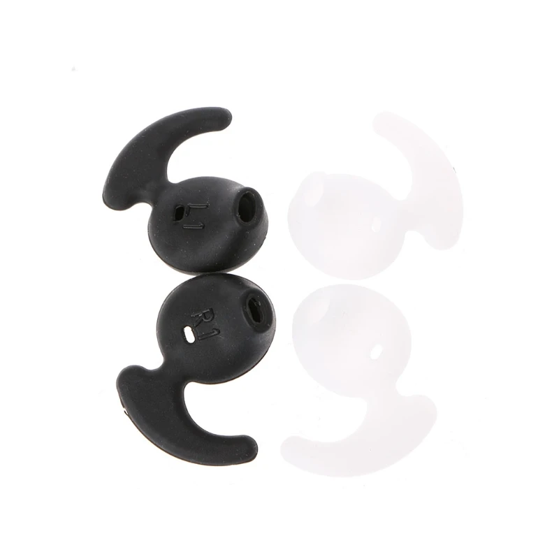 4Pairs Soft Silicone Ear Pads Earphone Eartips Ear Buds Silicone Suit for S6/S7 Level  EO-BG920 Headphone