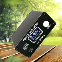 Mini Power Standing Wave Meter HF Digital Display Shortwave Power Meter 0.5W-150W Accuracy Better Than 5% Electrical Instruments