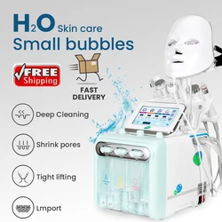 7-in-1 Hydra Dermabrasion H2O2 Aqua Peeling Beauty Machine Facial Rejuvenation