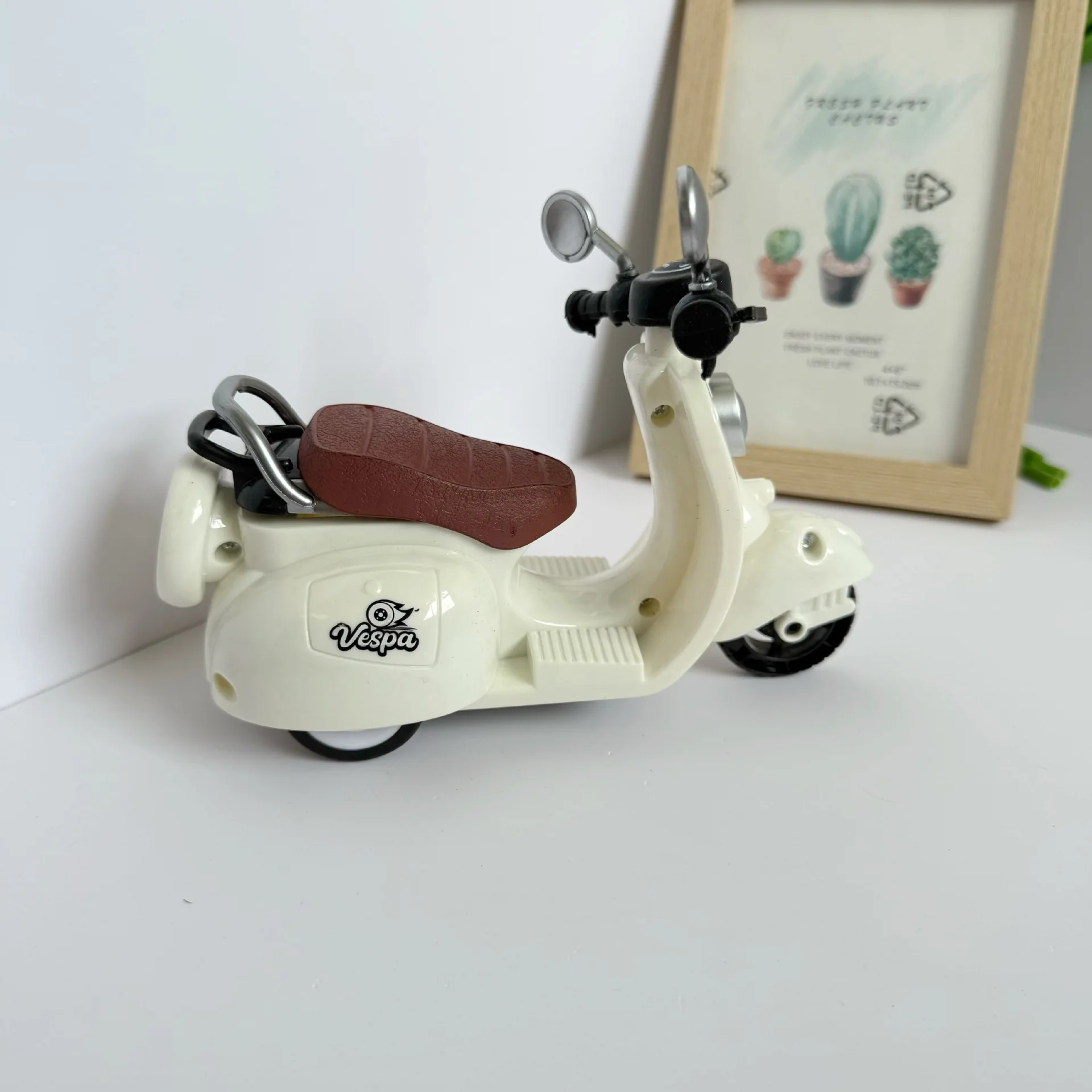 دمية Labubu الكهربائية الصغيرة دراجة نارية labubu إكسسوارات دمي متعة لطيف ألعاب الدمى لتقوم بها بنفسك طفل هدية الكريسماس #3