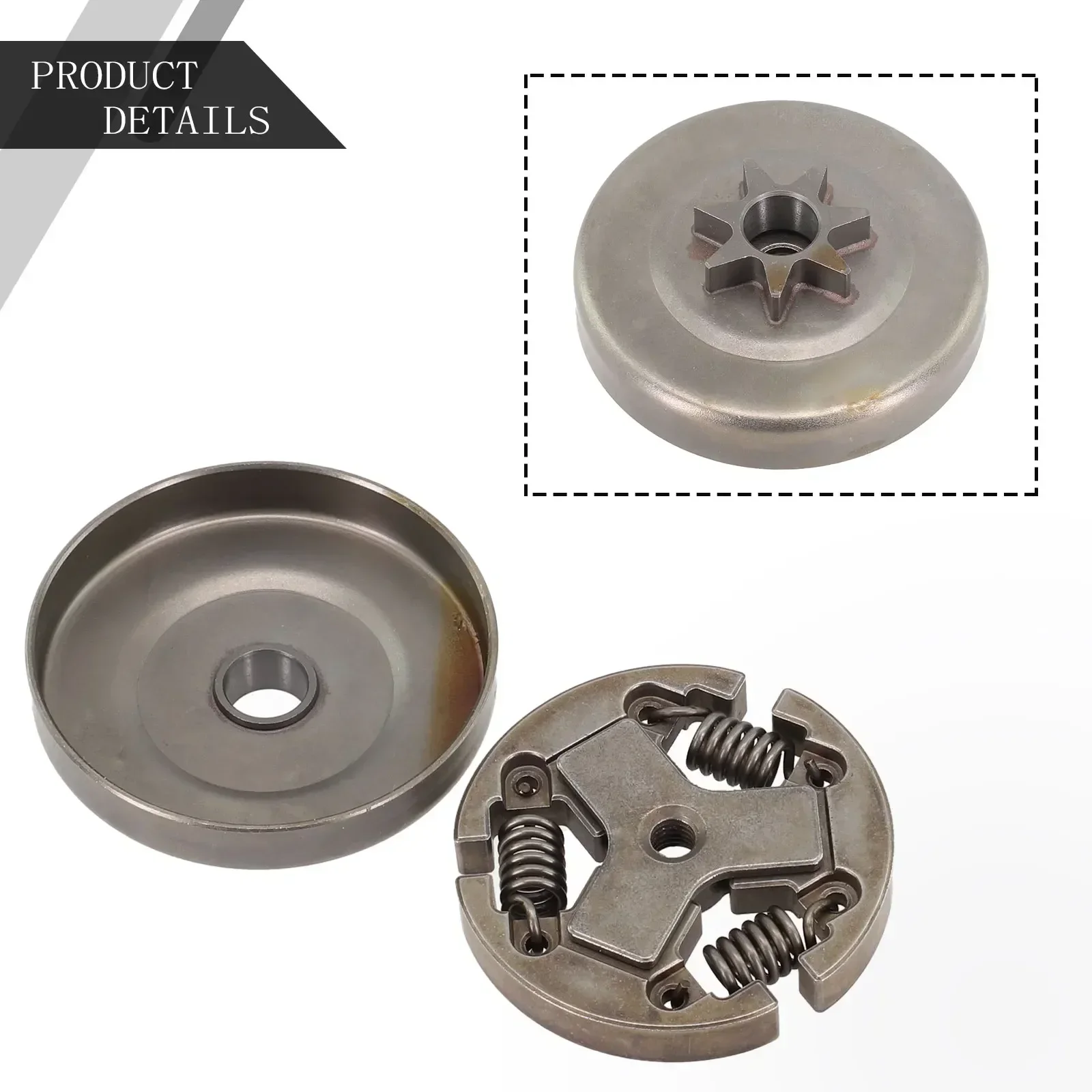 Enhance Cutting Efficiency with This Essential Sprocket Clutch Drum Assembly Designed for Specific For Chainsaws