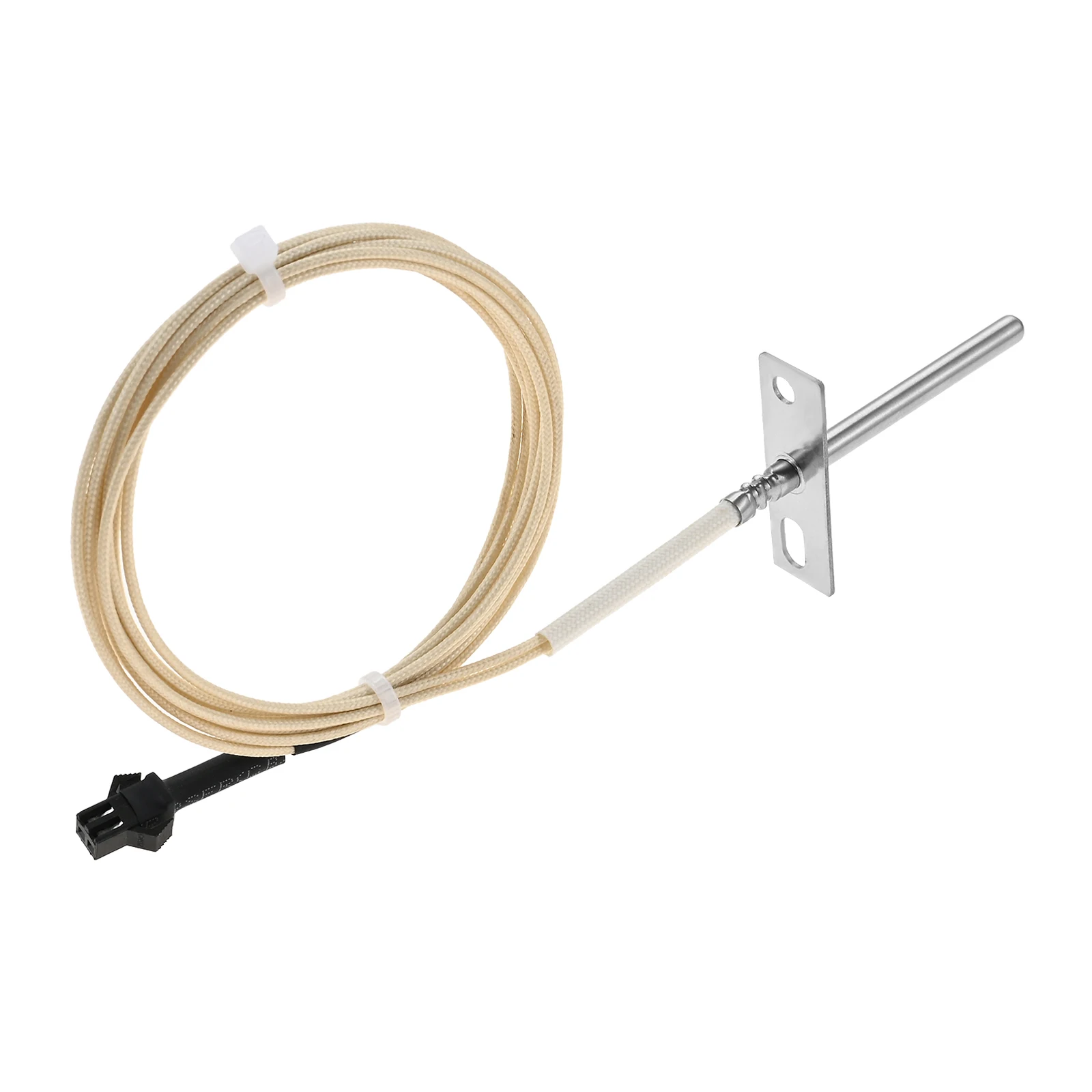 Replacement KIT0373 ELE160 2 inch Temperature Probe With Plugin Adapter Fit For Traeger Ranger Pellet Grills TFT18KLD TFT18KLD