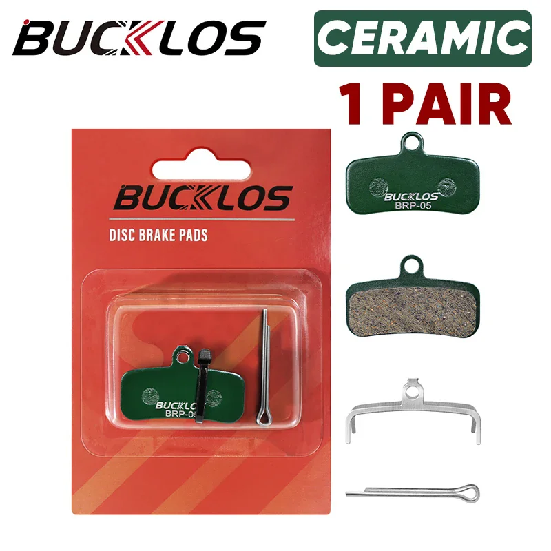 BUCKLOS Fiets Remblokken voor SHIMANO N03A H03A D03S MTB Road Fiets Hydraulische Schijfremblokken slijtvaste Fietsen Schijfremblokken