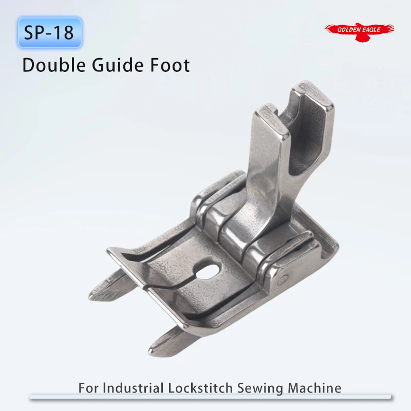 SP-18 Right Left Doule Edge Guide Presser Foot For Industrial Single Needle Lockstitch Sewing Machine Accessories Pressure - view 4