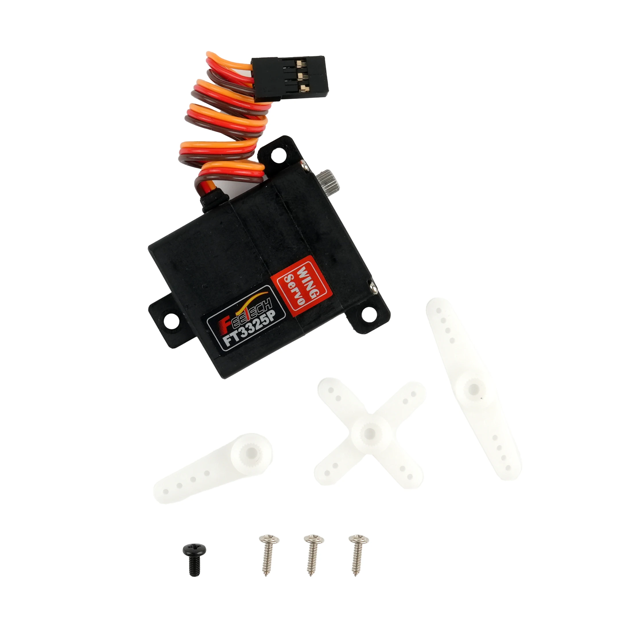 Feetech FT3325P RC Wing Servo 6kg Hoge snelheid digitale servo Metalen versnellingsbak Encoder voor vaste vleugel RC Drone Robot RC Afstandsbediening