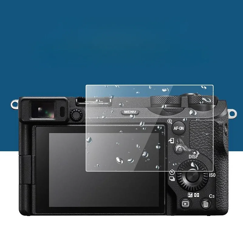 2PCS Tempered Glass Screen Protector for Sony A6700 A6400 A6300 A6000 A5000 Camera LCD Display Screen Film