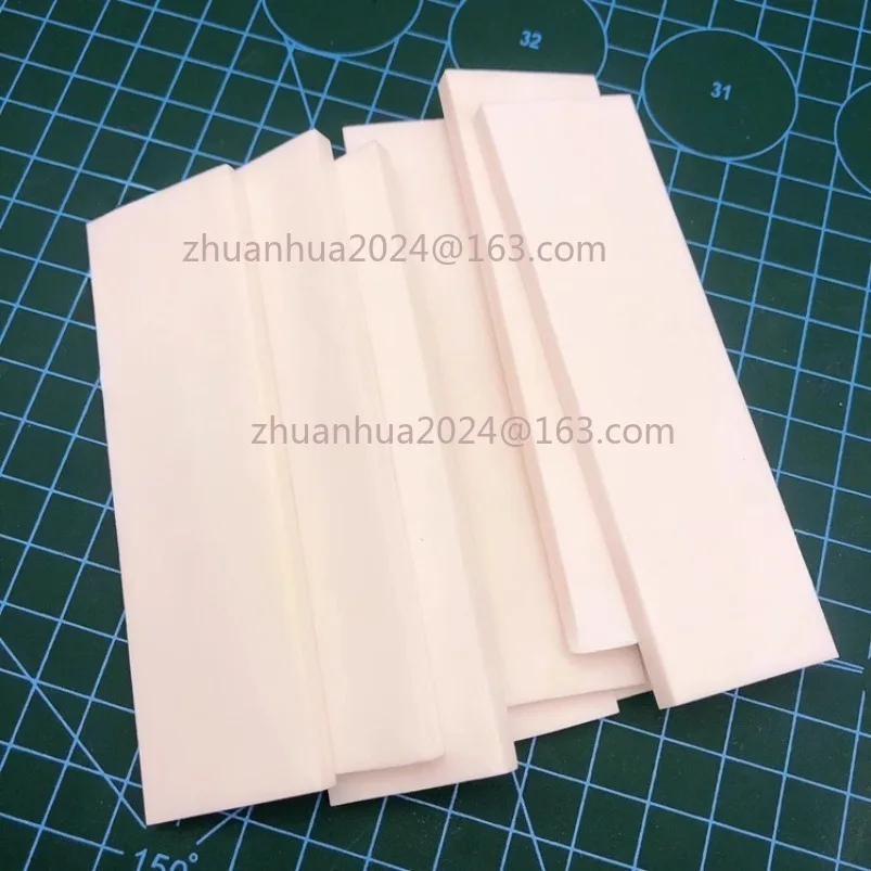 2pcs  80×23×7mm Natural Beef Bone Pieces Beef Bone Plate Beef Bone Raw Material Carving String Instruments