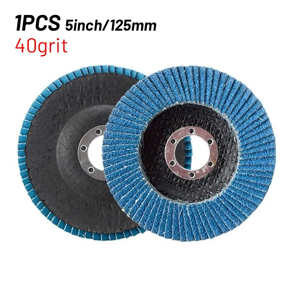 

Hard-wearing Flap Sanding Discs Wheels 1pcs Angle Grinder Polishing Tools 40/ 60/80/120 Grit Blade For Wood Metal Plastic Brand