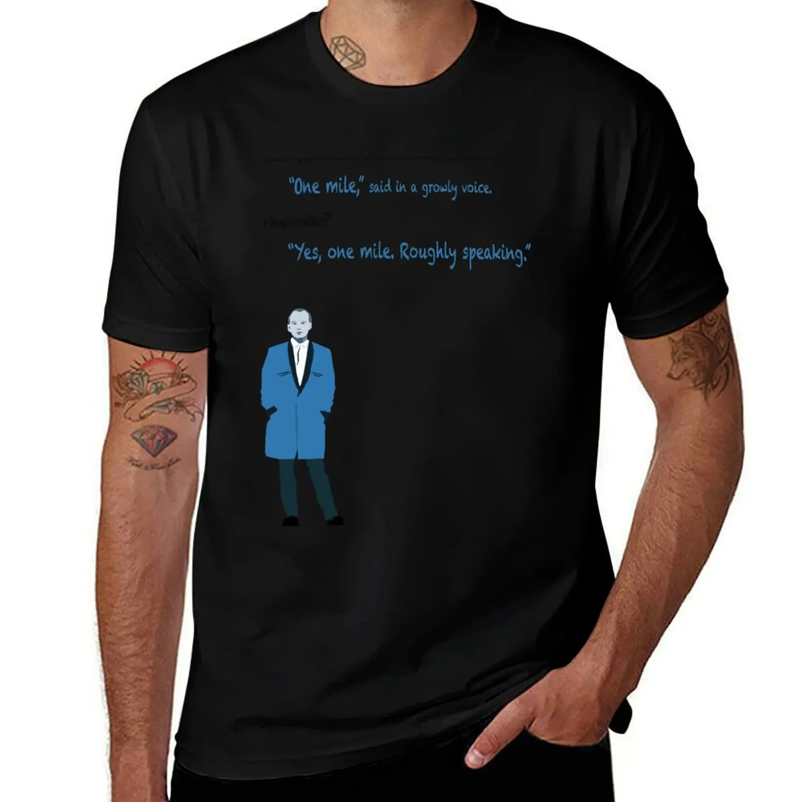 Ted Chippington - Roughly Speaking T-Shirt Fashion Casual Short Sleeve Top T-Shirt
