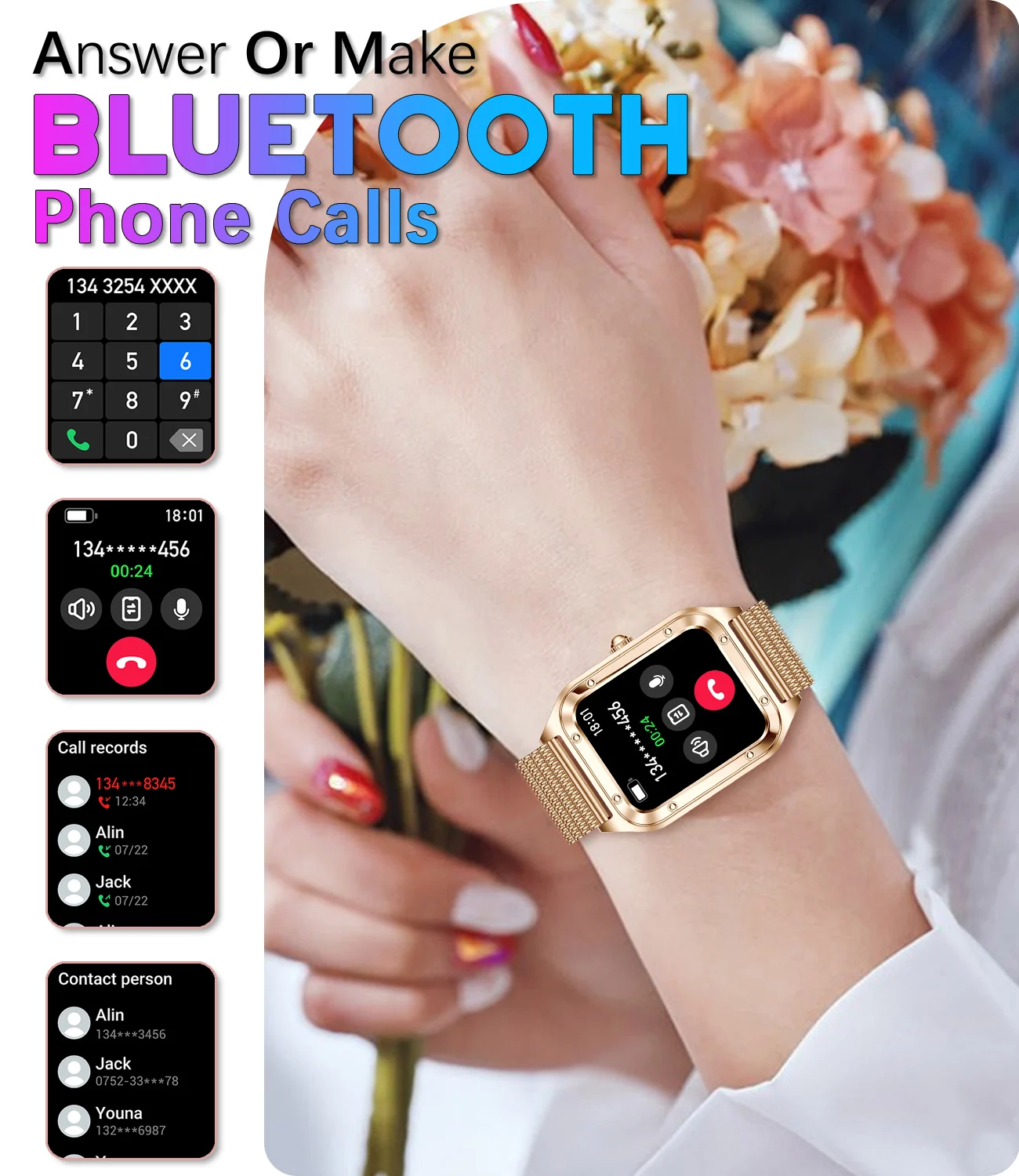 2025 neue Smartwatch mit 1,57 HD-Bildschirm, dynamische Herzfrequenz-Schlafüberwachung, Musiksteuerung, mehrere Übungsmodi, Smartwatch für Damen