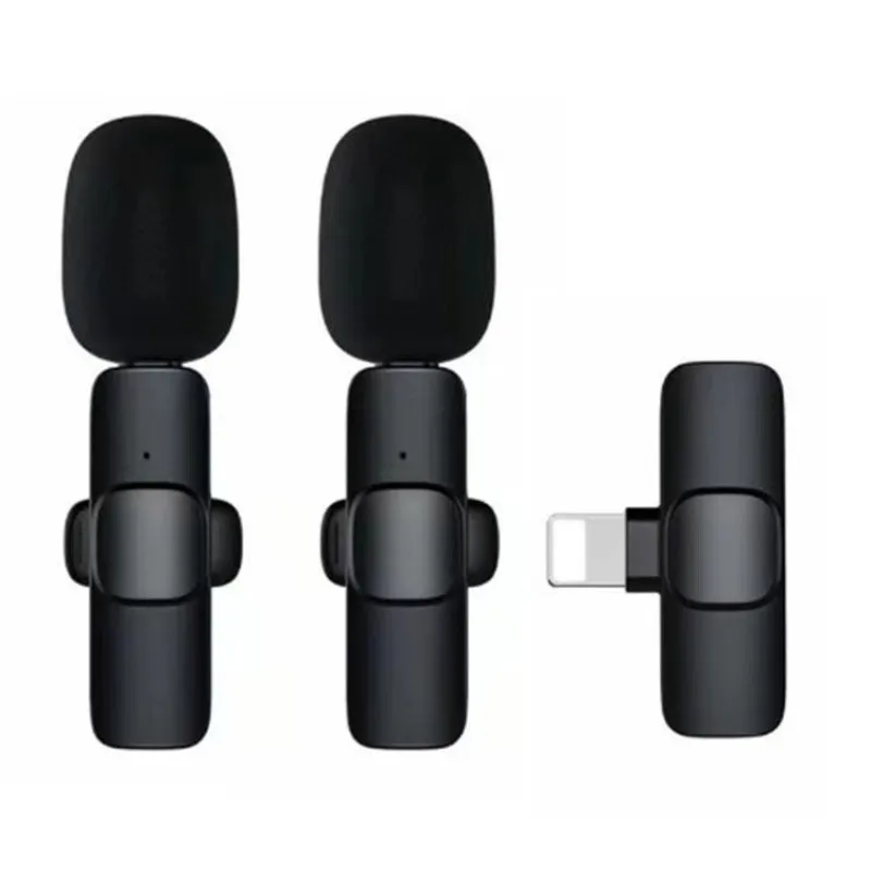 

Wireless collar microphone, mobile phone microphone, one-to-two recording radio noise reduction microphone
