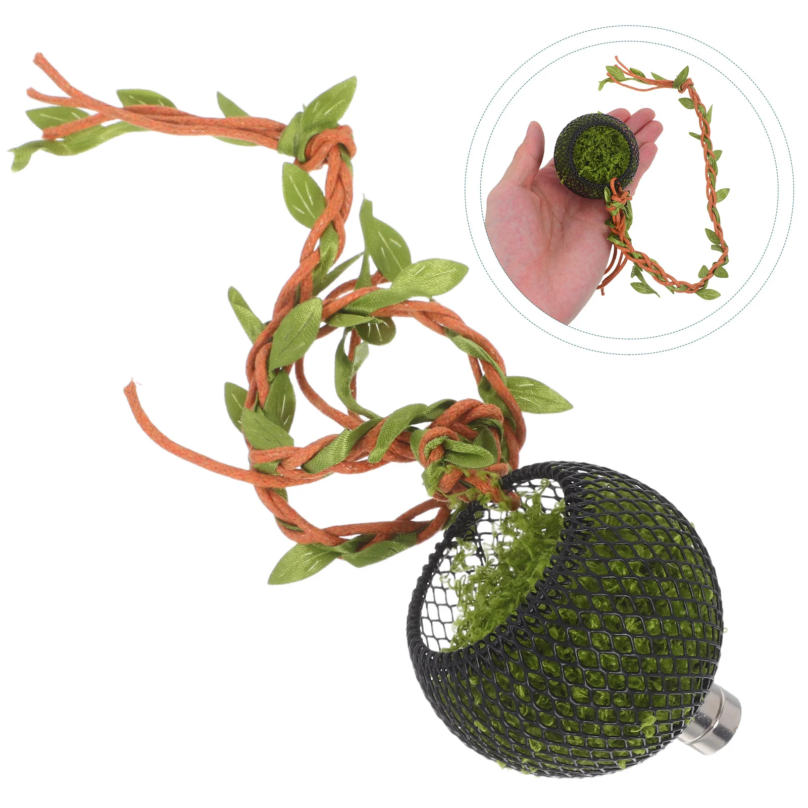 

Jumping Spider Habitat Box Mini Climbing Shelter For Enrichment Hide Accessories Pet Spider Enclosure Decorative Vine Hideout