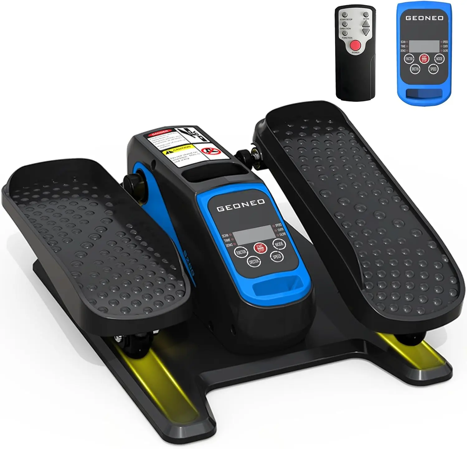 

Quiet Electric Seated Pedal Exerciser for Home, Under Desk Elliptical Machine with Remote Control and Adjustable Speeds