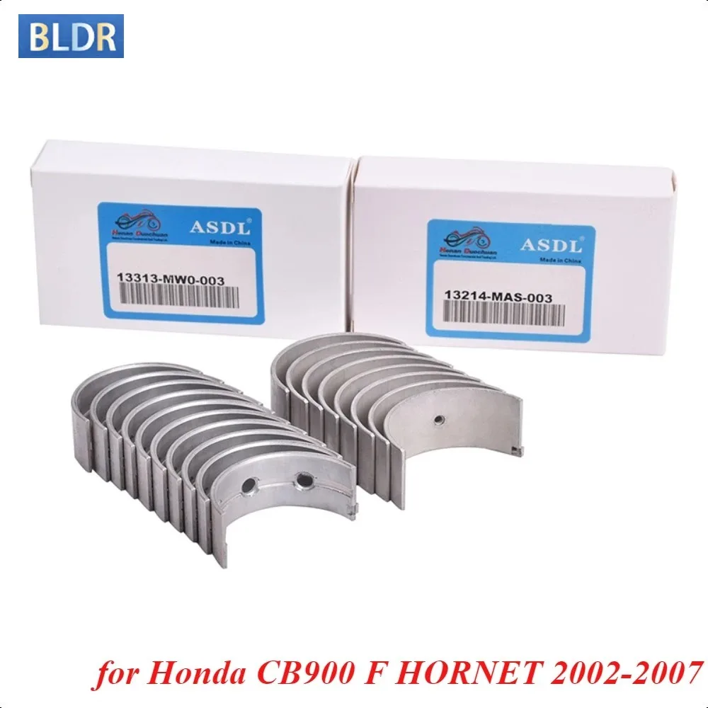 

36.5mm 34mm STD~100 Motorcycle Connecting Rod 13214/8-MAS-003 Crankshaft Bearing Kit for Honda CB900 F HORNET 2002-2007