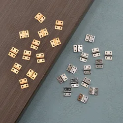 Hardware new Chinese 2-minute super mini all copper crafts box small hinge small hinge 10*8mm