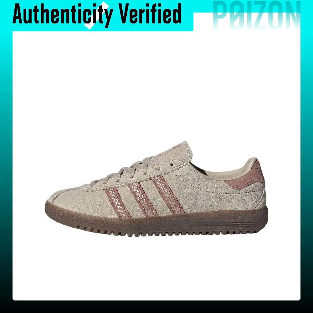 Adidas Originals Bermuda Low top Skateboard Shoes Women's Light Brown JS3967