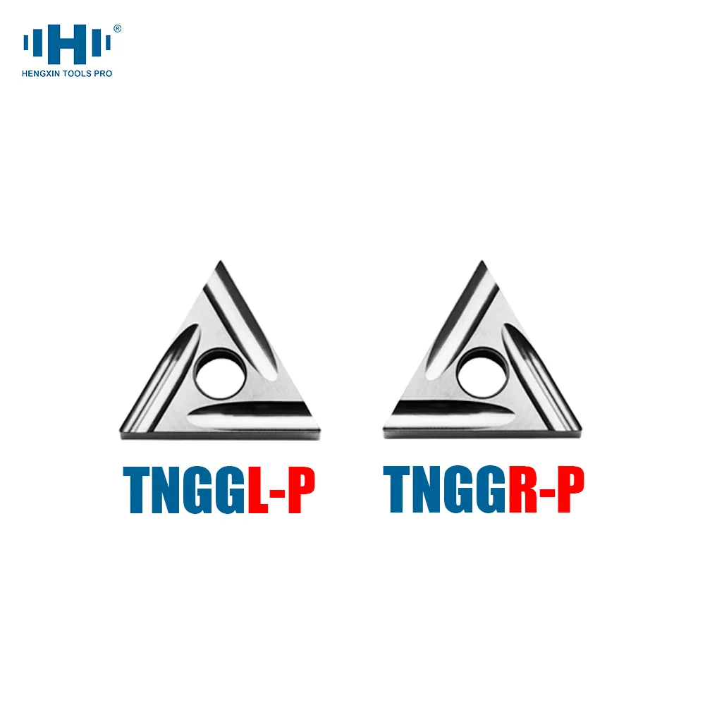 

HENGXIN TNGG TNGG160402 TNGG160408 TNGG160404 R P Carbide Cermet Inserts TNGGR-P TNGGL-P External Turning Tools CNC Lathe