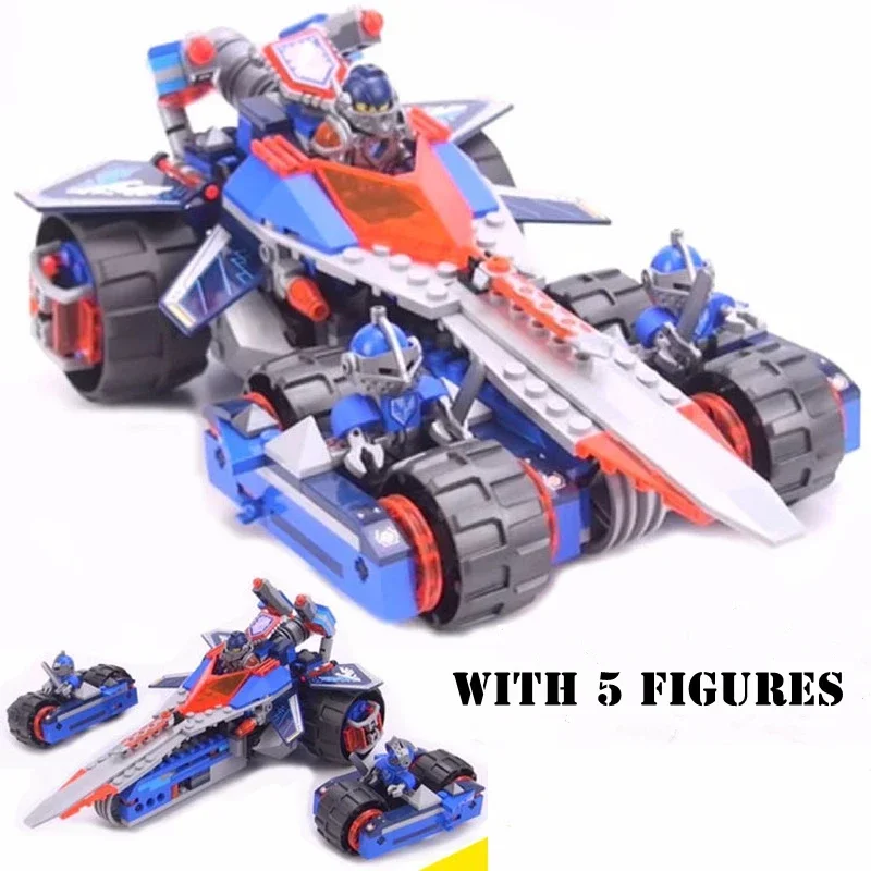 392 peças nexoes cavaleiro argila lâmina rumble modelo blocos de construção 70315 jestro brinquedo de argila para crianças