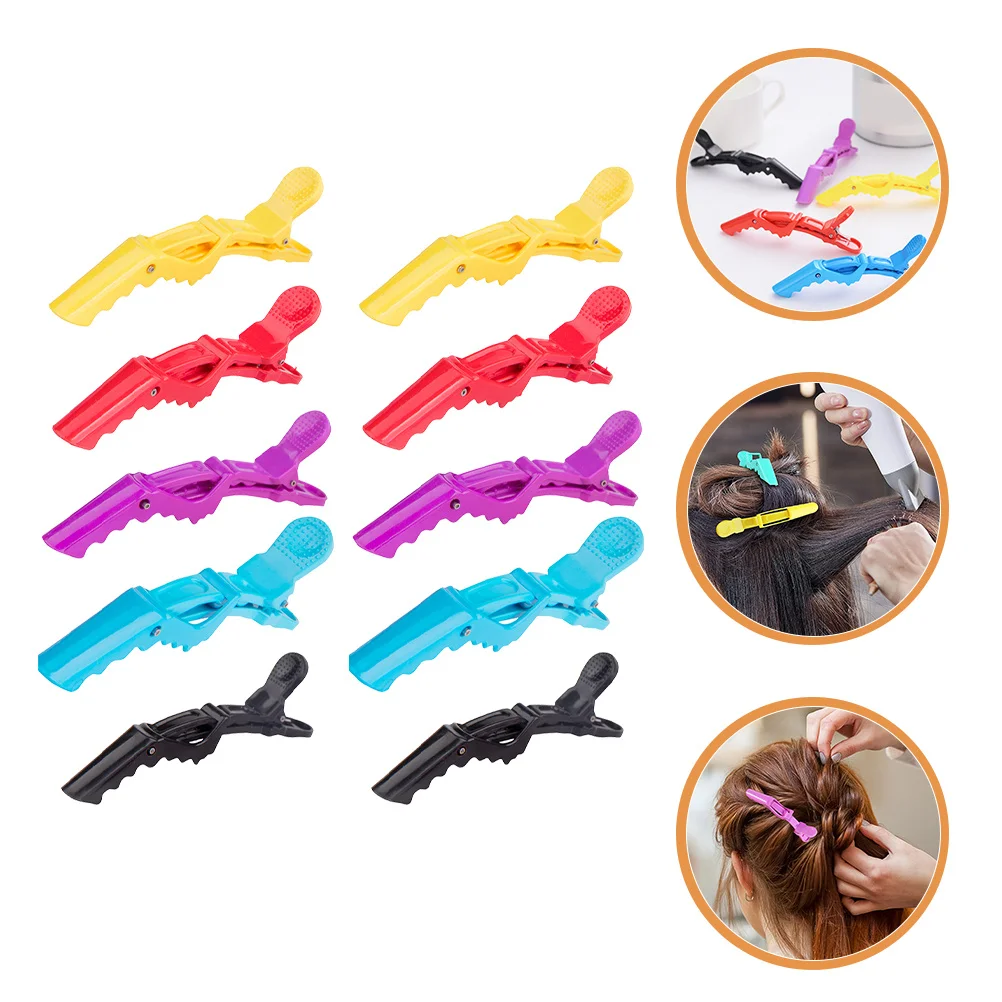 

25Pcs Duckbill Hair Clips Alligator Hair Sectioning Styling Clamps Hairdressing Partition Clips Haircut Blow Drying Curling