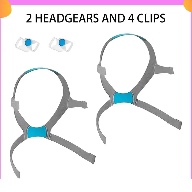 

A23P Replacement Headgear Straps And Clips CPAP Mask Headgear For Airfit F20 Accessories CPAP Headgear Replacement