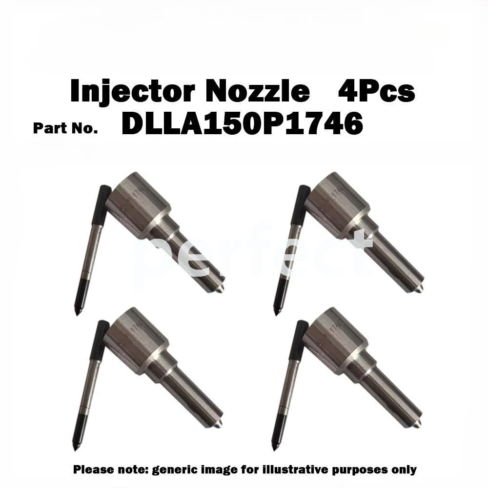 

For Mitsubishi Fuso 4M50-TE 0445120090 ME225190 Injector Nozzle DLLA150P1746 4pcs