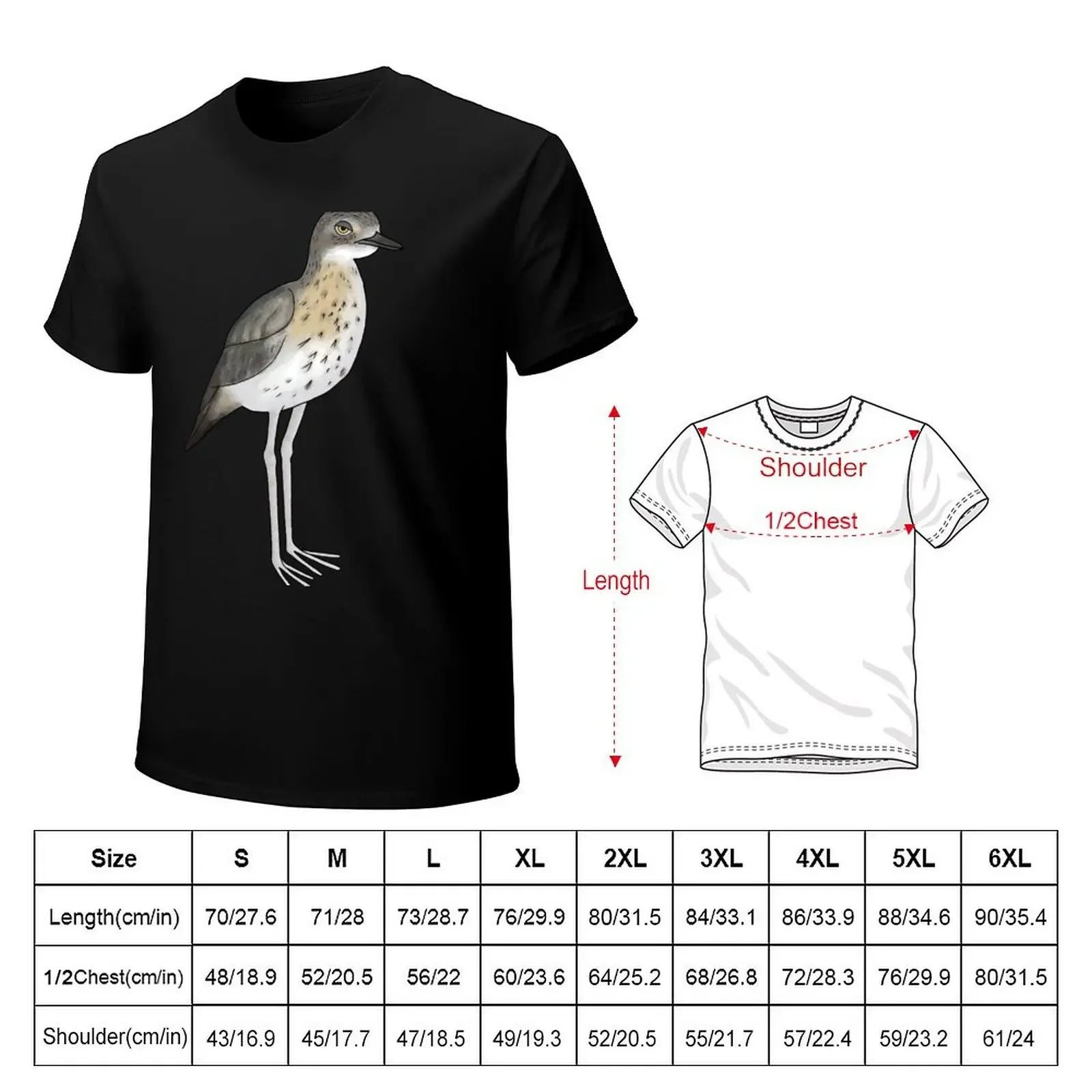 Annoyed bush stone curlew T-Shirt summer top summer clothes oversizeds anime shirts men