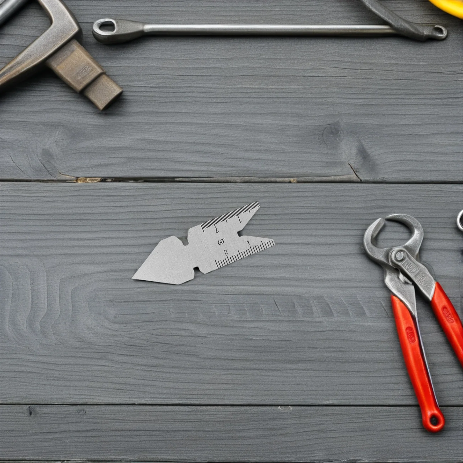 

Thread Measurement Tool Precision Portable 15Mm Stainless Steel Screw Gauge Accurate Handheld Thread Checker for Industrial Use