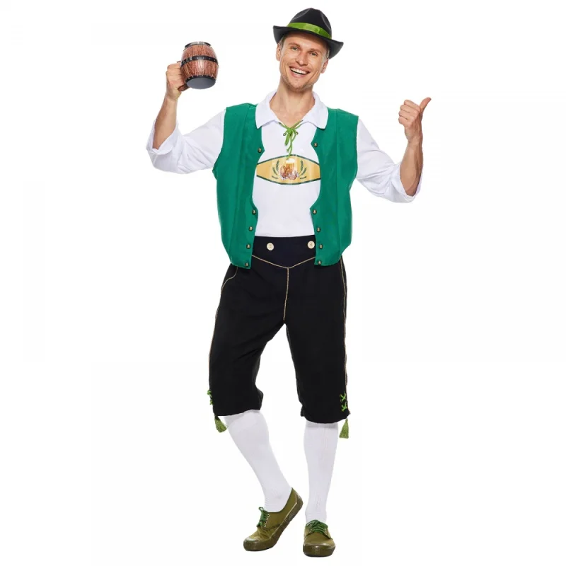 

Adult Men's Oktoberfest Costume Dress Up Oktoberfest Carnival Themed Party Costume Easter Purim Fancy Dress