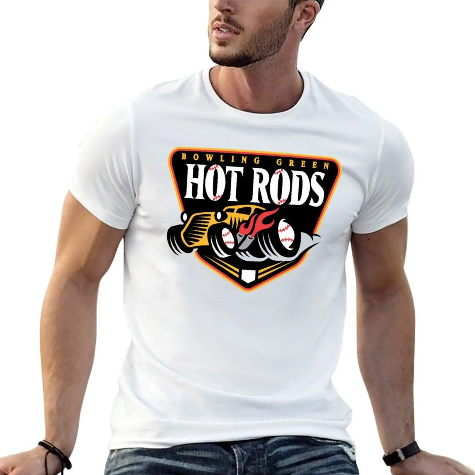 

The Bowling Green Hot Rods 2 T-Shirt t shirt personalised t shirts for man graphic funny man t shirt graphic T-shirt