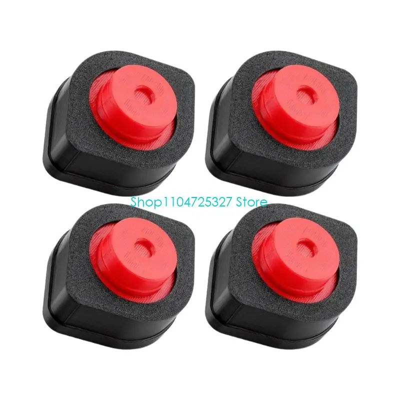 D8KF 4Pcs Anti Vibrating Feet Foot Antislip Pad Dampening Pad Replacement for U1 3D Printer Replacement Accessories