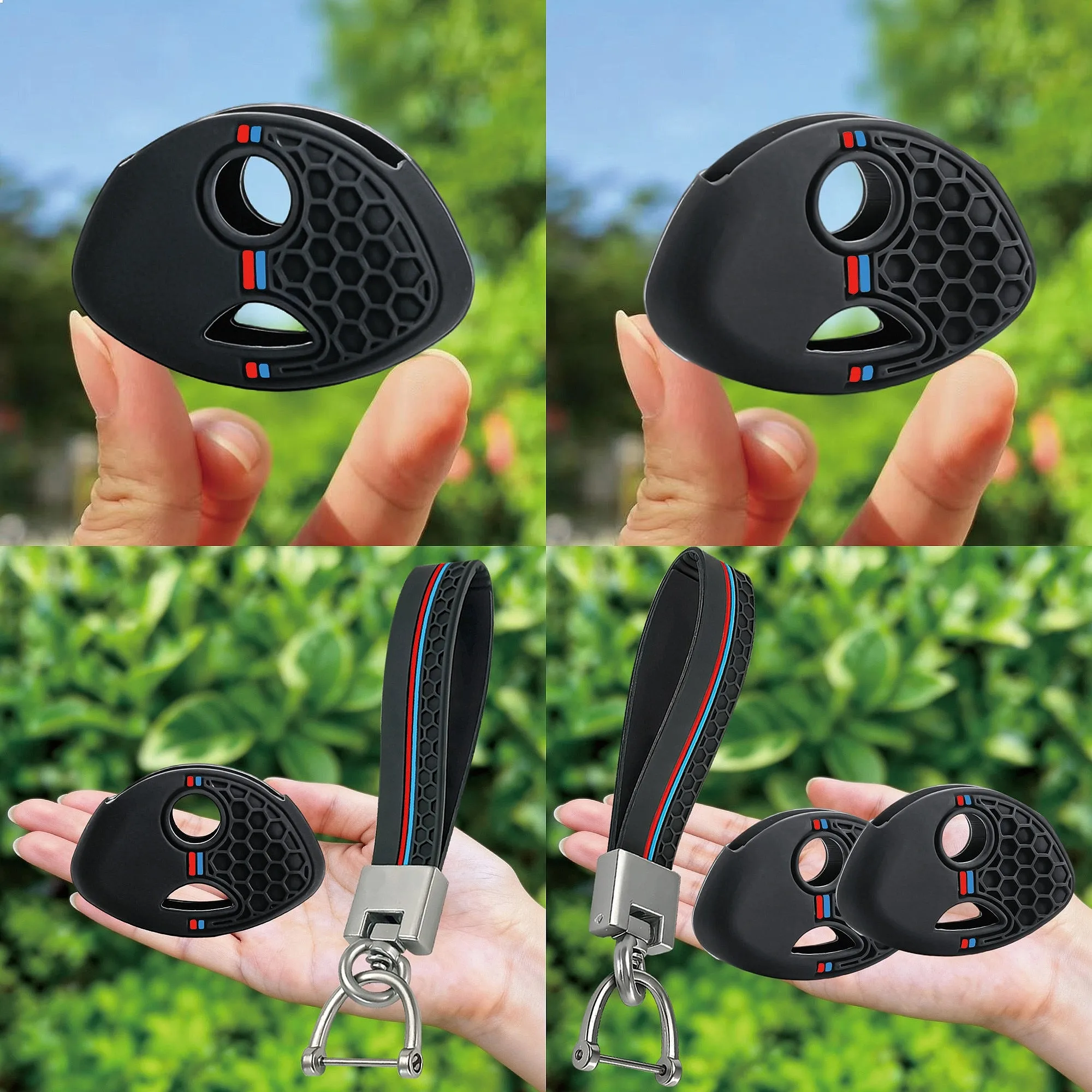 Silicone Motorcycle Key Cover Case Shell Keys Protection Fit For BMW F650GS F800GS S1000RR R1200RT F650 F800 GS R1200 RT