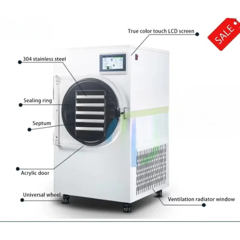 상업용 동결 건조기 – Gummy Bears, Skittles 및 스낵용 220V 진공 동결 건조기